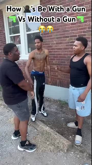 How ??’s Be With a Gun ? Vs Without a Gun???#fyp #comedy #explorepage #funny