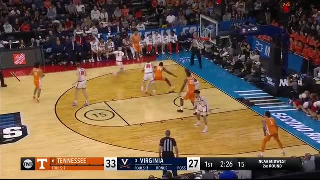 Tennessee vs. Virginia - Second round NCAA tournament extended highlights