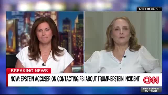 Epstein accuser recounts Trump's late-night visit to Epstein's office