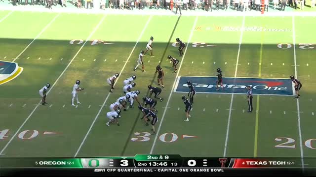 Orange Bowl Oregon Ducks vs. Texas Tech Red Raiders   Full Game Highlights   ESPN College Football