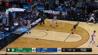 Duke vs. Siena - First round NCAA tournament extended highlights