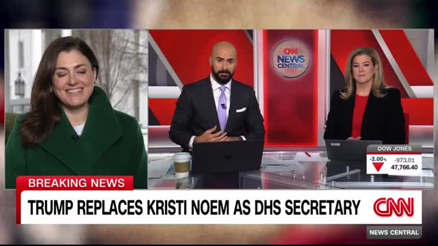 Trump fires DHS Secretary Kristi Noem