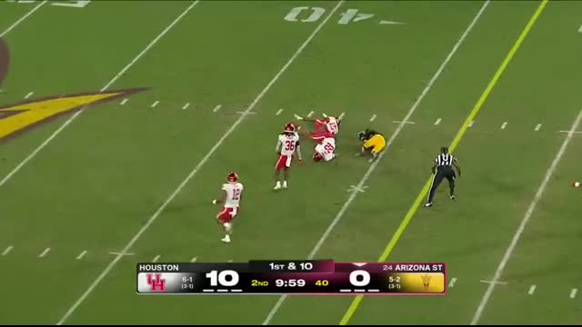 Houston Cougars vs. Arizona State Sun Devils   Full Game Highlights   ESPN College Football