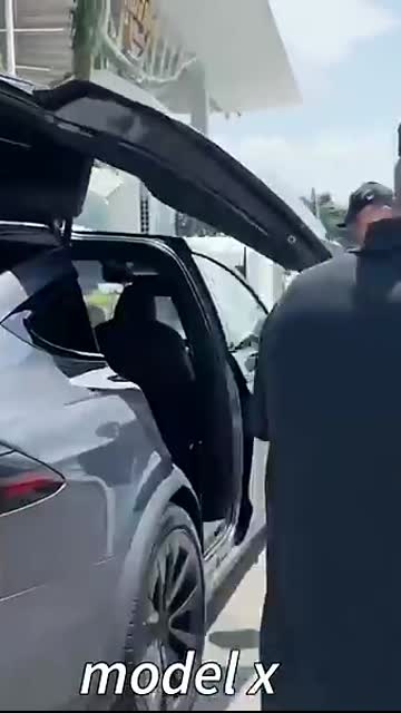 which model does Elon musk use #tesla #modelx #luxurycars