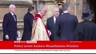 Andrew Mountbatten-Windsor arrested on suspicion of misconduct in public office   BBC News