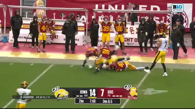 No. 21 Iowa Hawkeyes vs. No. 17 USC Trojans   FOX College Football