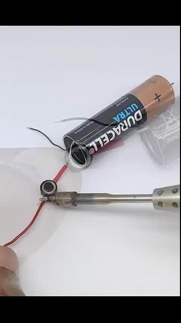 Amazing invention( Safety equipment must when drilling batteries)