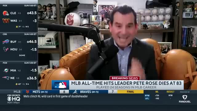 MLB's all-time hits leader Pete Rose dies at 83