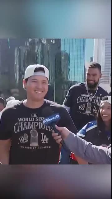 Shohei Ohtani says the shirts stays on! ? #mlb #baseball #Dodgers