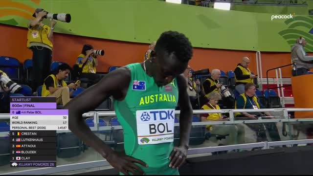 Cooper Lutkenhaus becomes youngest Indoor Worlds medalist EVER with 800m gold   NBC Sports