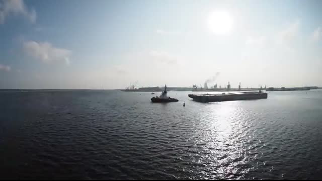 The construction of LNG POWERED AIDAnova - Cruise Ship - CINEMATIC TIMELAPSE 4K