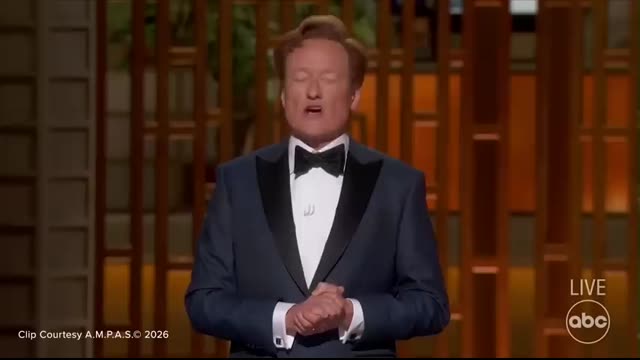 Oscars 2026 Conan O'Brien's opening monologue