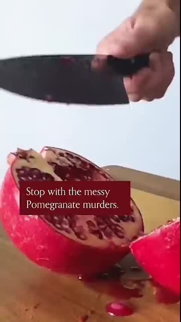 Best Way to Open a Pomegranate in 60 Seconds
