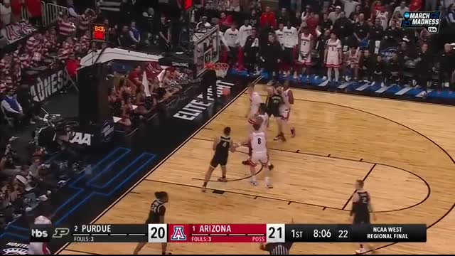 Arizona vs. Purdue - Elite Eight NCAA tournament extended highlights