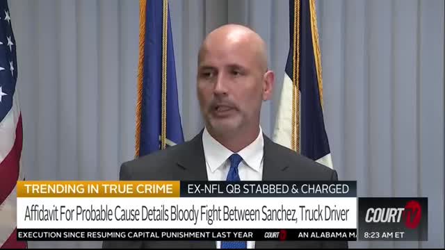 Surveillance Video Shows Mark Sanchez After Alleged Attack