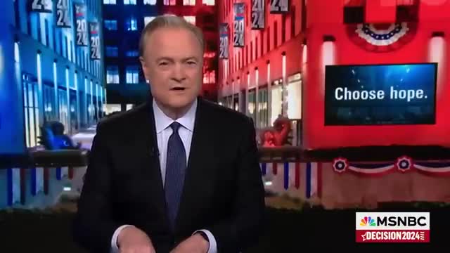 Lawrence's final message on Harris v. Trump 'You can choose hope.'