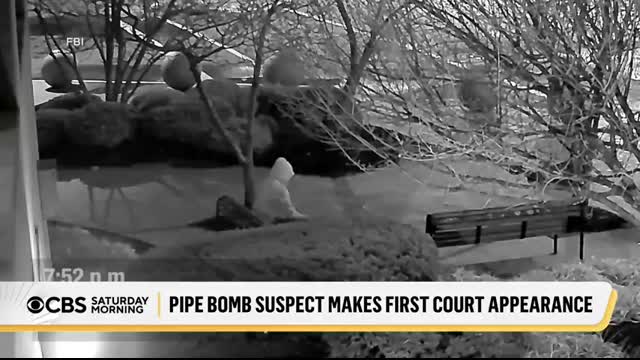 Latest details on 2021 pipe bomb suspect after first court hearing