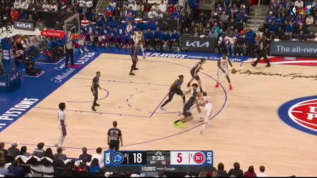 #8 MAGIC at #1 PISTONS   FULL GAME 1 HIGHLIGHTS   April 19, 2026