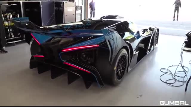 1825HP Bugatti Bolide W16 Exhaust Sounds FLATOUT at Spa Francorchamps!