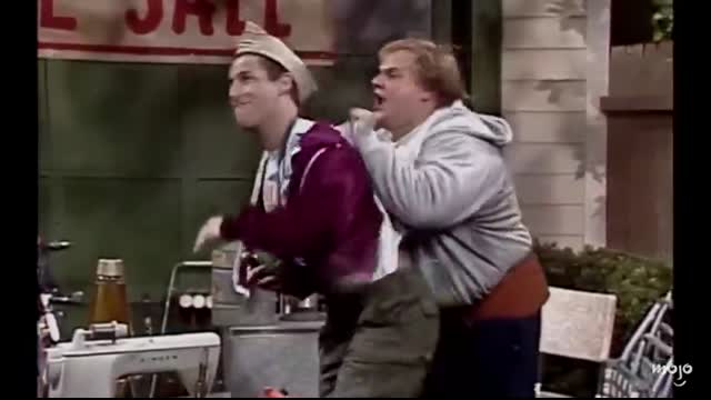 Chris Farley Breaking People on SNL for 4 Mins Straight