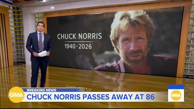 Chuck Norris, action star and martial artist, dies at 86