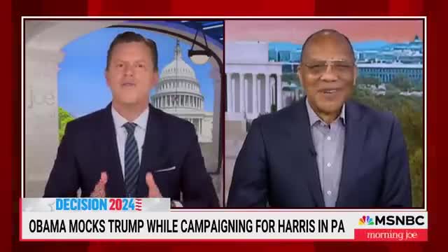 'The man can talk' Eugene Robinson reacts to Obama trashing Trump at Harris rally