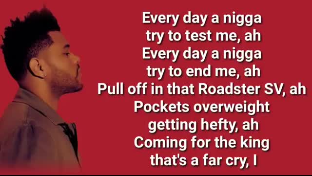 The Weeknd - Starboy (Lyrics)