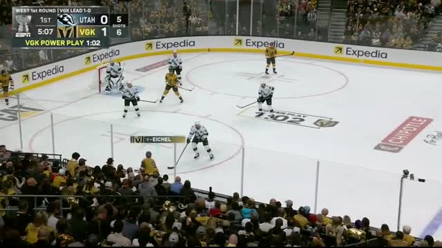 1st Round – Game 2 Utah Mammoth vs. Vegas Golden Knights   Full Game Highlights   ESPN NHL