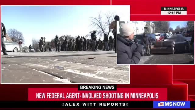 Alex Tabet reports from second fatal shooting in Minneapolis involving federal agents