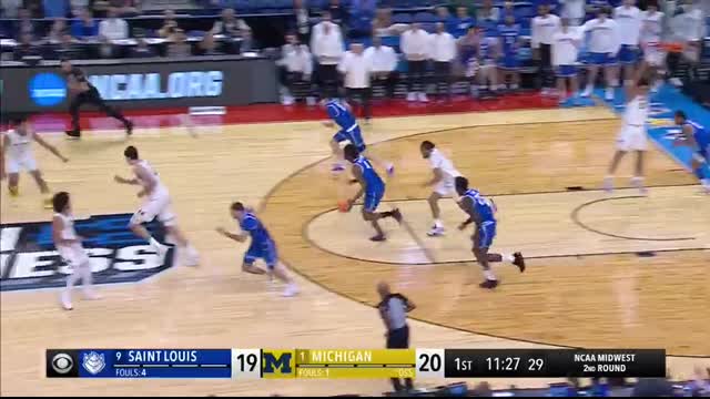 Michigan vs. Saint Louis - Second round NCAA tournament extended highlights
