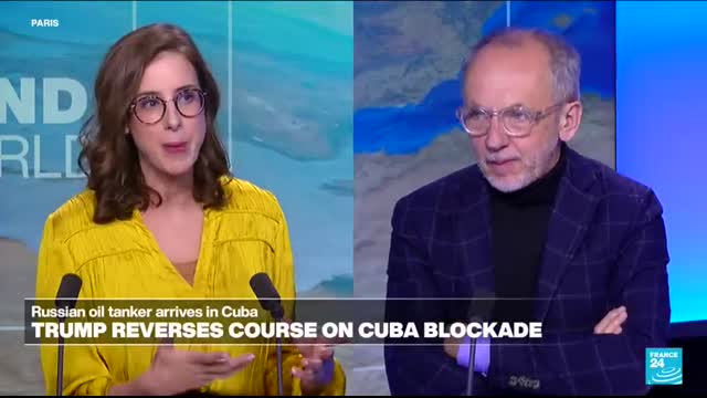 Russian oil arrives in Cuba following Trump turnaround on Cuban blockade • FRANCE 24 English
