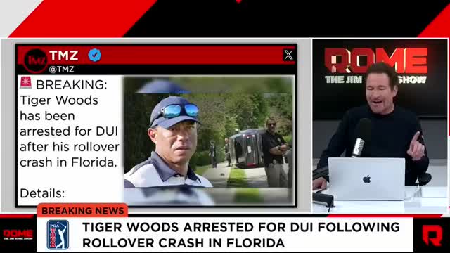 Tiger Woods Arrested For ANOTHER DUI   The Jim Rome Show