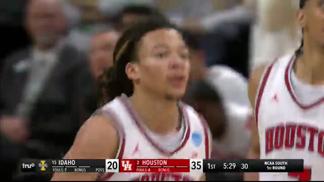 Houston vs. Idaho - First round NCAA tournament extended highlights