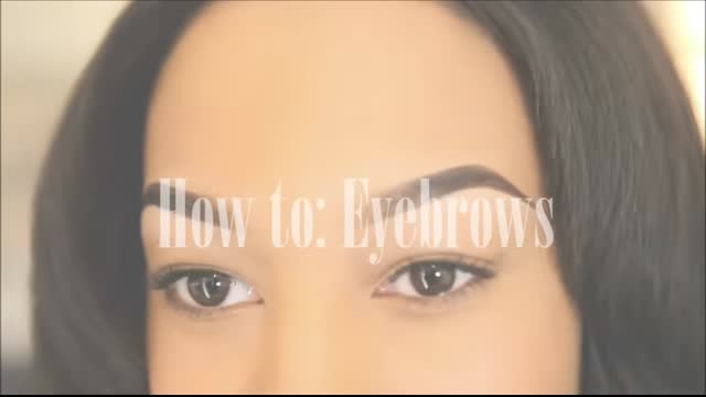 How to Quick & Easy Eyebrows [Sadé Ogun]