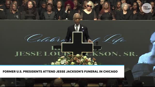 Full Al Sharpton speech at Jesse Jackson service on how civil rights leader 'called me into purpose'