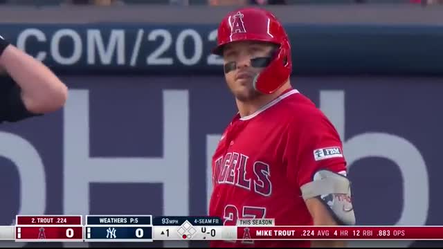HALOS GO BACK-TO-BACK-TO-BACK! ? Mike Trout, Jo Adell and Jorge Soler crush three-straight HRs! ?