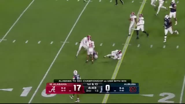 Iron Bowl Alabama Crimson Tide vs. Auburn Tigers   Full Game Highlights   ESPN College Football