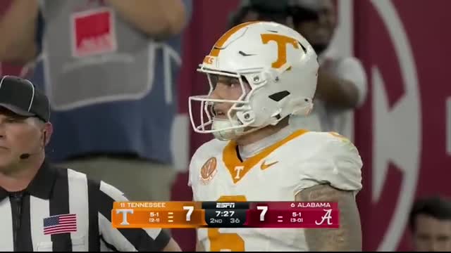 Tennessee Volunteers vs. Alabama Crimson Tide   Full Game Highlights   ESPN CFB