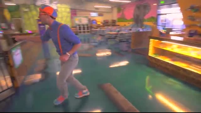 Blippi Visits an Indoor Playground (Jungle Animals)   Blippi Full Episodes   Educational Videos