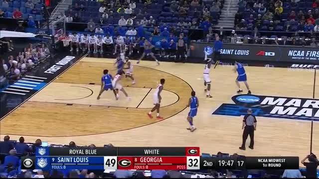 Saint Louis vs. Georgia - First round NCAA tournament extended highlights