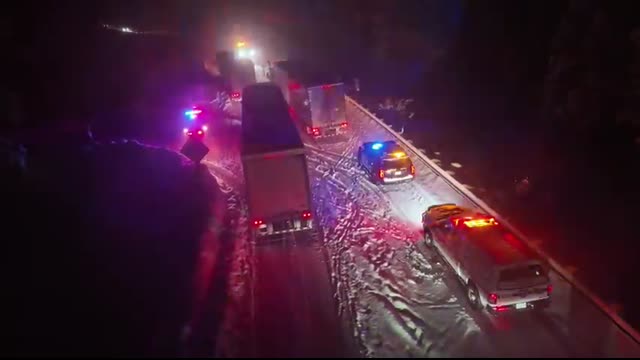 Massive Winter Storm Slams California - huge snow storm - Blizzard Conditions on Donner Pass - 2022