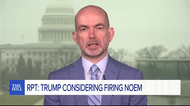 Report Trump Considers FIRING Kristi Noem After She Claimed He APPROVED $200 Million Ads   TRENDING