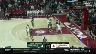 Oklahoma vs. Michigan State - Second round NCAA tournament extended highlights
