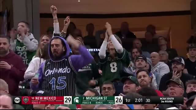 Michigan State vs. New Mexico - Second round NCAA tournament extended highlights