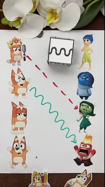 Las emociones de Bluey - AMIGOS #歌ってみた #bluey #burrikiki #videosparaniño