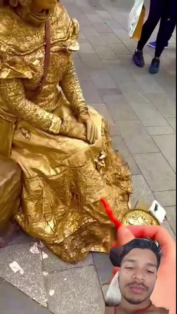 #performer #statue #travel #sculpture #vlog #shortvideos #takisfuego #cute #cutest #dog