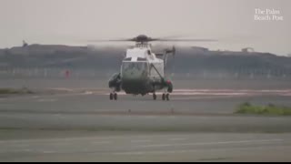 Trump leaves Japan on Air Force One for South Korea on final leg of trip amid government shutdown