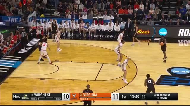 Virginia vs. Wright State - First round NCAA tournament extended highlights