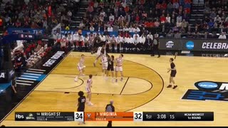 Virginia vs. Wright State - First round NCAA tournament extended highlights