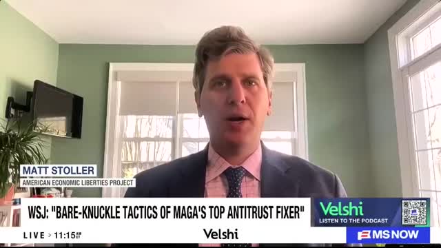 Matt Stoller warns of Watergate-level corruption in DOJ’s antitrust division